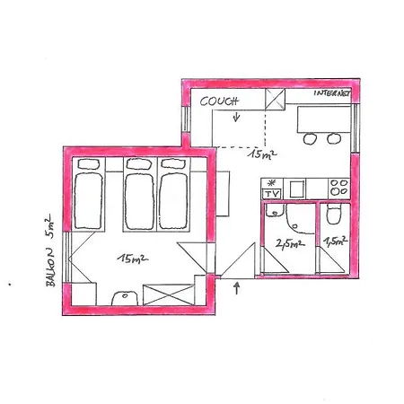 Lägenhet Haus Fritzenwallner 1